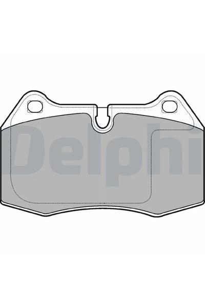 DELPHİ Set Placute Frana Frana Disc Bmw 5/7/8 Maserati 3200 Cupe/4200 / Cupe/...