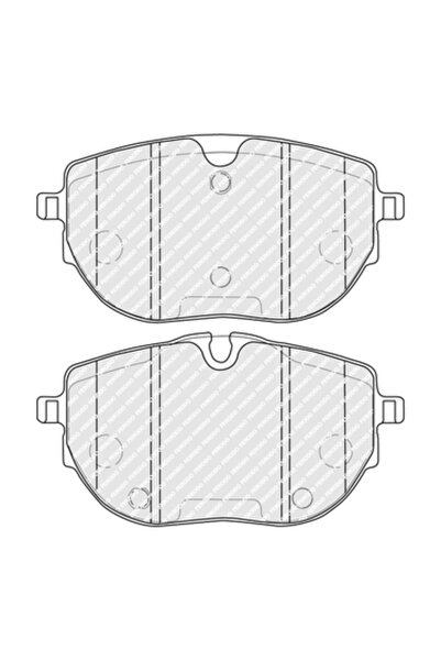 FERODO Set plăcuțe frana frana disc Vw California T6 Camper/Multivan T6/Trans...