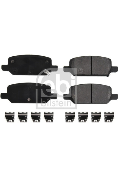FEBI BILSTEIN Set Placute Frana Frana Disc Puntea Spate Tesla Model 3/Model Y