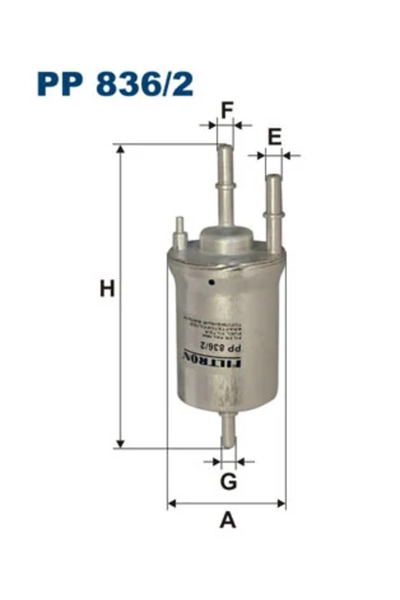 Filtron Filtru Combustibil Vw Multivan T5 (7hm, 7hn, 7hf, 7ef, 7em, 7en) 2011-2015 Benzina