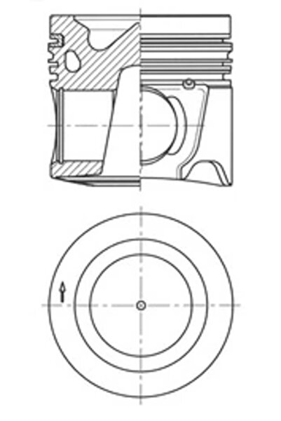 Kolbenschmidt Бутало Daewoo Novus/Prima Iveco Eurocargo 4/Eurocargo 5