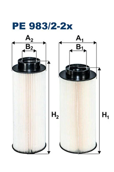 Filtron Fuel Filter Scania G 1/G 2/K - Series