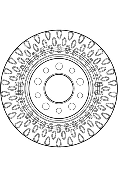 TRW Disc Frana Alfa Romeo 159/Brera/Spider
