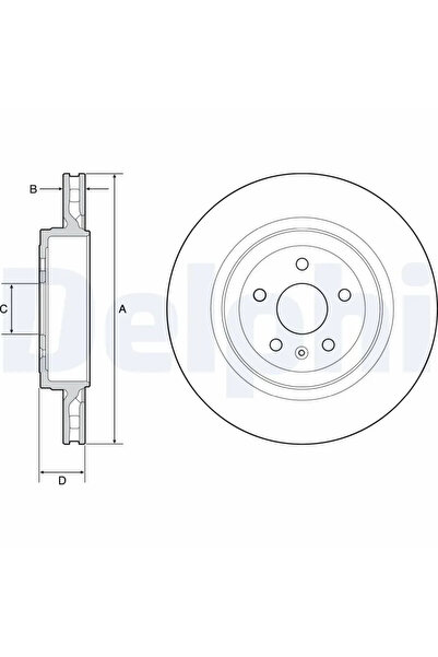 DELPHİ Спирачен диск на Tesla Model S