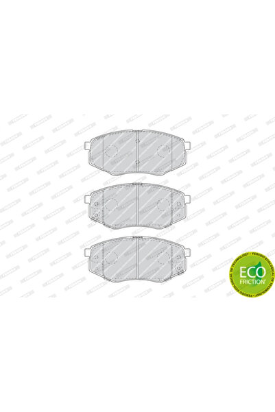 FERODO Brake Pad Set Disc Brake Hyundai Sonata 6/I20 1/IX20 Kia Soul 1/Soul 2...
