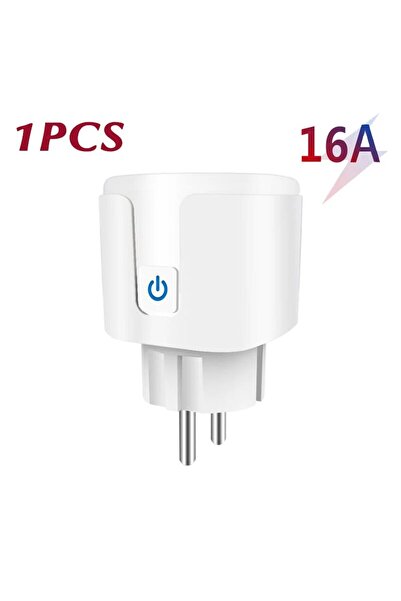 Choice3 16A NO Power Monitor white Smart Plug WiFi Sket EU 16A/20A With Power...