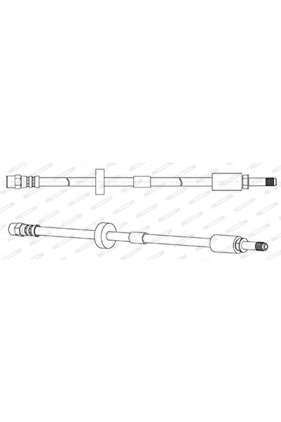 FERODO Brake Hose Volvo S60 1/V70 2