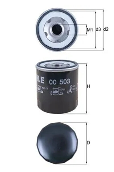 KNECHT Filtru Ulei Aro 240-244 Citroen C5 1/C8/Cx 1