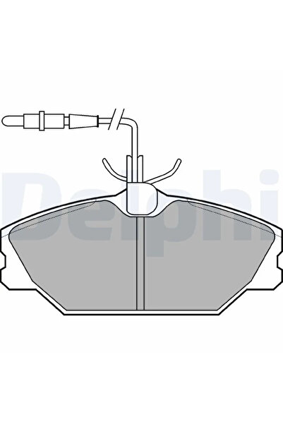 DELPHİ Set Placute Frana Frana Disc Alpine A610 Renault Espace 2/Laguna 1/Meg...