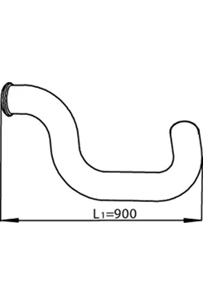 Dinex Racord Evacuare Centru Volvo Fh/Fm