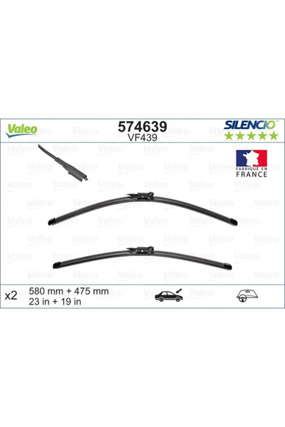 VALEO Lamela Stergator Fata Jaguar Xf 1/Xf Sportbrake