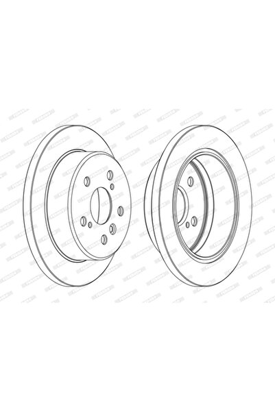 FERODO Disc Frana Lexus Es/Rx Toyota Avalon Limuzina/Camry/Harrier