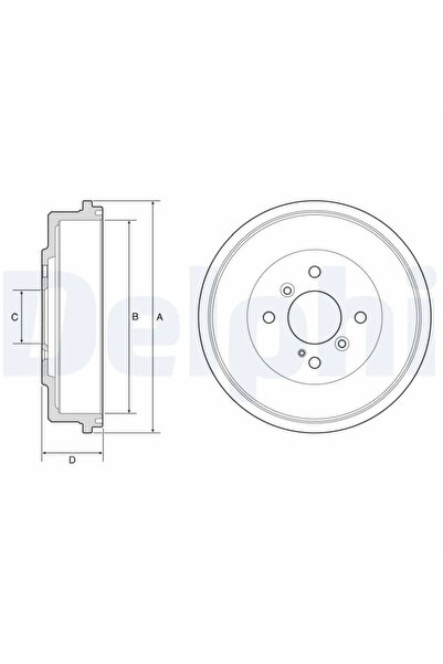 DELPHİ Tambur Frana Ford Ecosport Ford (Changan) Ecosport