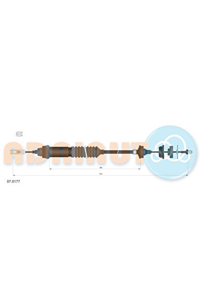 Adriauto Cablu Ambreiaj Citroen Xsara