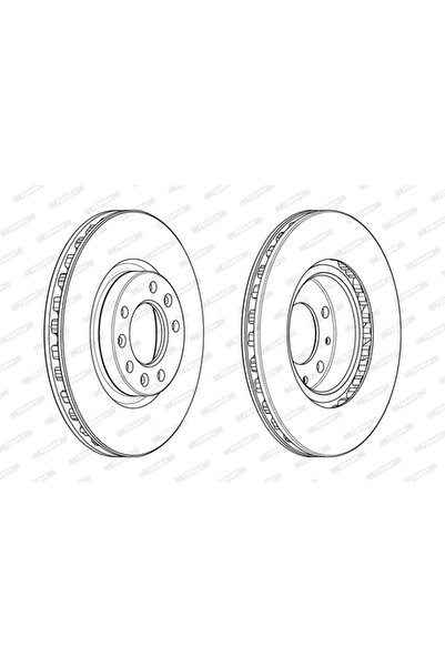 FERODO Disc Frana Citroen Berlingo/C4 Grand Picasso 2/C4 Picasso 2 Opel Combo...