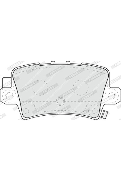 FERODO Brake Pad Set Disc Brake Honda Civic 8/Civic 9
