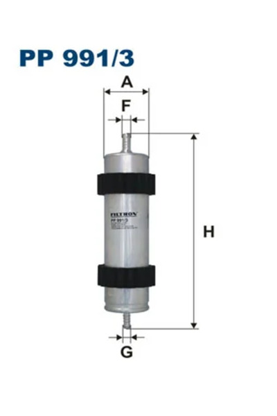Filtron Filtru Combustibil Audi A7 Sportback (4ga, 4gf) 2010-2017 Diesel