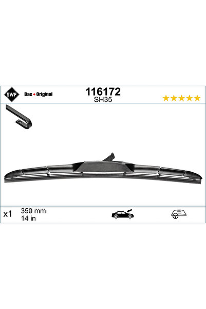 SWF Lamela Stergator Honda Jazz 3 Hyundai Grand Santa Fe/Santa Fe 3/I30 2007-...