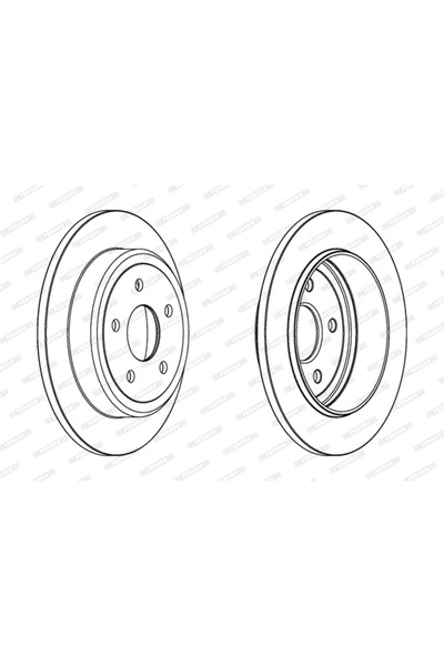 FERODO Disc Frana Jeep Commander/Grand Cherokee 3
