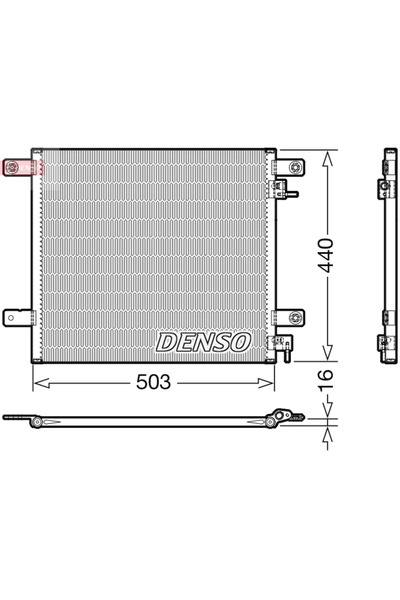 DENSO Condensator Climatizare Daf Cf 65/Cf 75