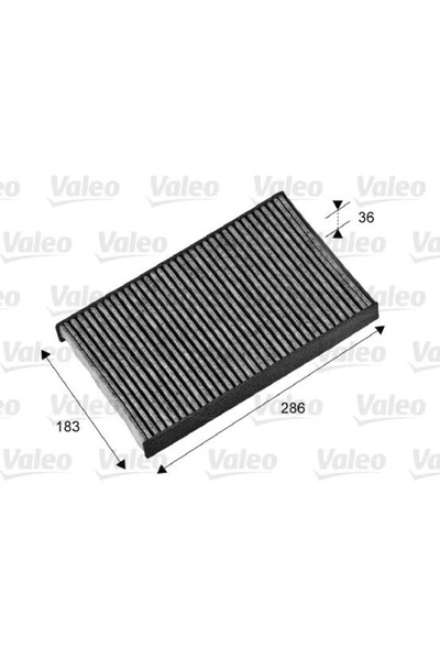 VALEO Filtru Aer Habitaclu Citroen C2/C3 1/C3 2 Peugeot 307/308 1/308 Cc 2000...