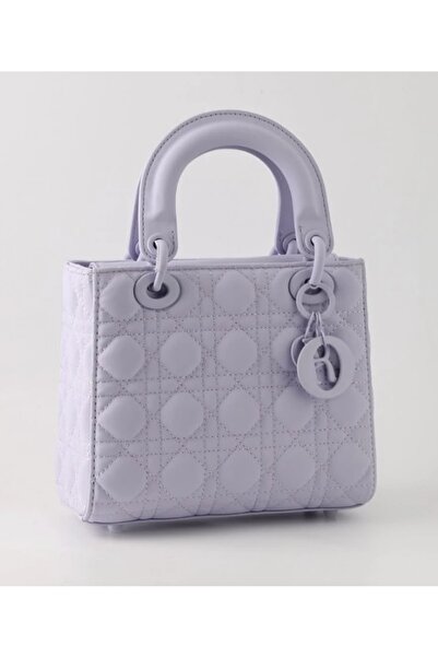 1way حقيبه نسائيه فاخره باللون الموف المطفي حجم وسط