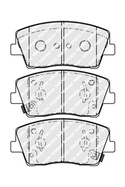 FERODO Set Placute Frana Frana Disc Genesis G70 Kia Stinger