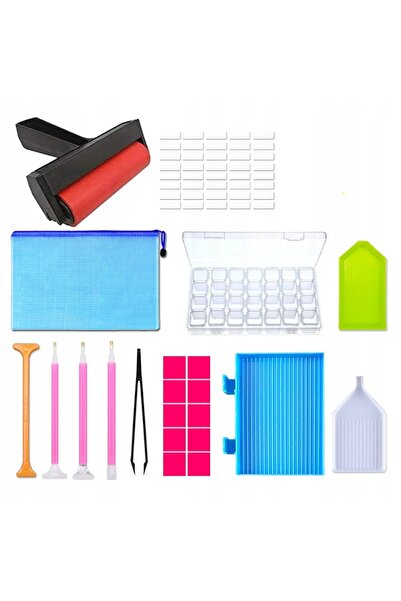 Other Kit de broderie cu diamant 5D, accesorii XXL