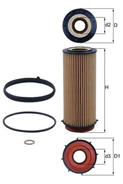 KNECHT Filtru Ulei Bmw 3/5/7