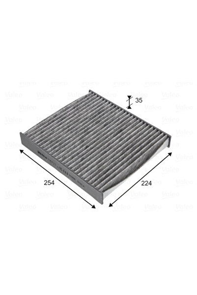 VALEO Filtru Aer Habitaclu Seat Ibiza 4/Toledo 4 Skoda Fabia 2/Fabia 3/Rapid