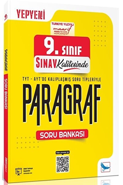 Ankara Kitap Merkezi 9. Sınıf Sınav Kalitesinde Paragraf Soru Bankası Sınav Yayınları