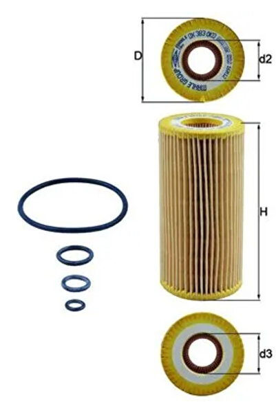 KNECHT Filtru Ulei Maybach 57/62 Mercedes-Benz G-Class/S-Class/Sl