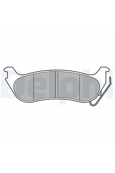 DELPHİ Комплект спирачни накладки дискови спирачки Chrysler Pacifica