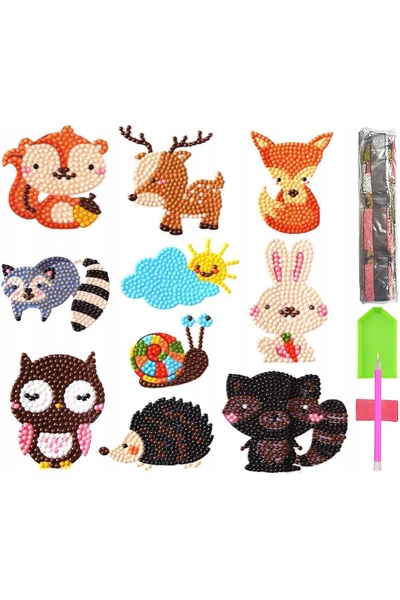 Other Set de broderie cu diamante 5D pentru copii Mega mix de autocolante