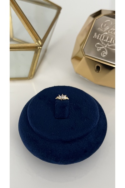 SU PERİSİ TAKI BİJUTERİ Cerrahi Çelik Gold Kanatlı Lotus Piercing , Tragus ,H...