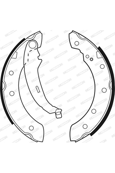 FERODO Set Saboti Frana Bmw 1500-2000 Citroen Saxo/Zx