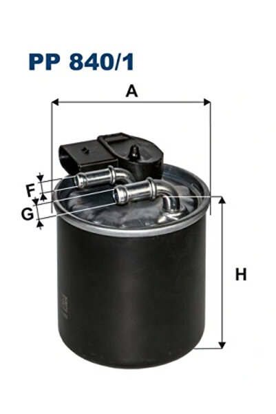 Filtron Горивен филтър Mercedes-Benz 10-класа/Sprinter 3.5-T автобус/Sprinter...