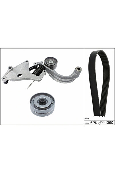 FAG Mini Mini V-Ribbed Belt Set 2002-2008