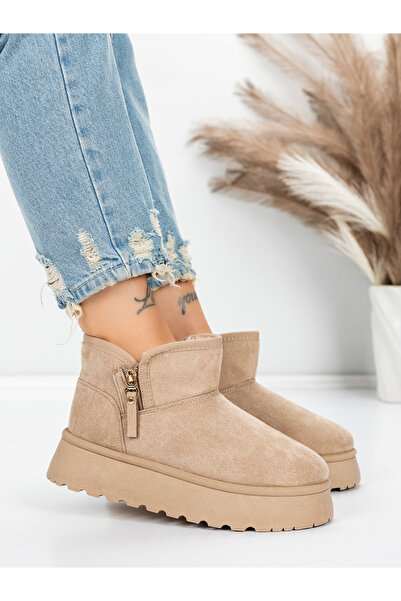 mei UG Women's Boots 5GB7 Khaki