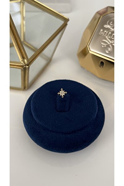 SU PERİSİ TAKI BİJUTERİ Cerrahi Çelik Gold Dört Köşeli Piercing , Tragus ,Helix