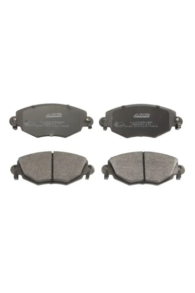 Abe Set Placute Frana Frana Disc Punte Fata Ford Mondeo 3 Jaguar 10-Type 1/Xj...