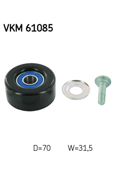 SKF Drive belt guide pulley TOYOTA AVENSIS VERSO (_M2_) 2001-2009