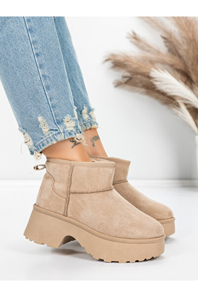 mei UG Women's Boots 5GB5 Khaki