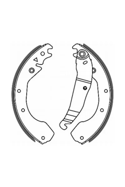 Abe Set Saboti Frana Puntea Spate Opel Kadett D/Kadett E