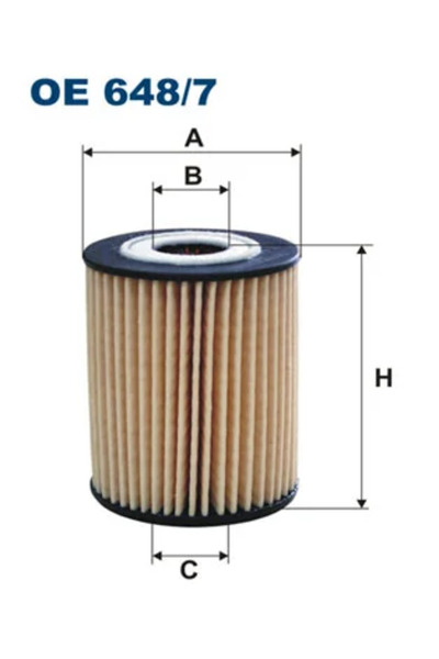 Filtron Filtru Ulei Chevrolet Captiva/Cruze/Epica Opel Antara A