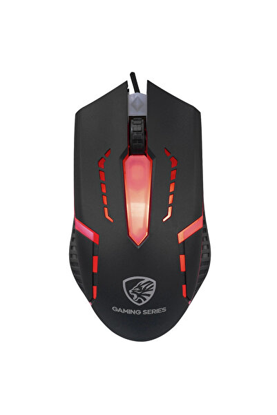 Genel Markalar Hyk-46 Gamy Usb Q Klavye-mouse Kırmızı-