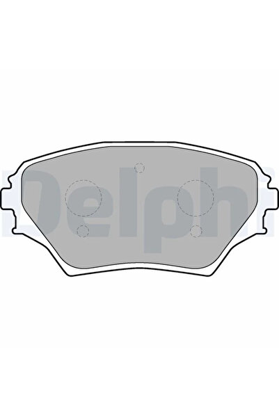 DELPHİ Brake Pad Set Disc Brake Toyota Rav 4 2
