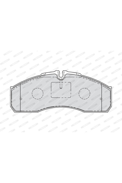 FERODO Set Placute Frana Frana Disc Mercedes-Benz Sprinter 5-T Platou / Sasiu...