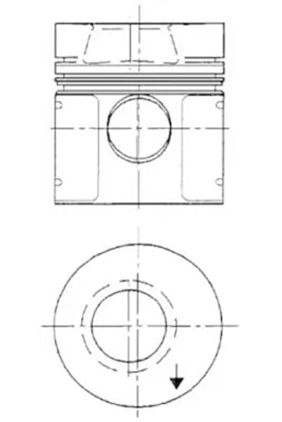 Kolbenschmidt Piston Fap Seria B Mercedes-Benz Fpn/Hpn/Lk/LN2