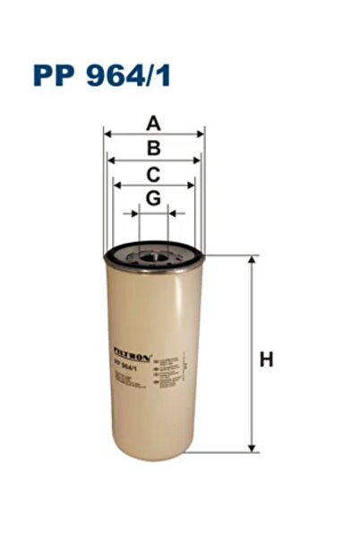 Filtron Fuel Filter Volvo Fh 2/FH12/FH16